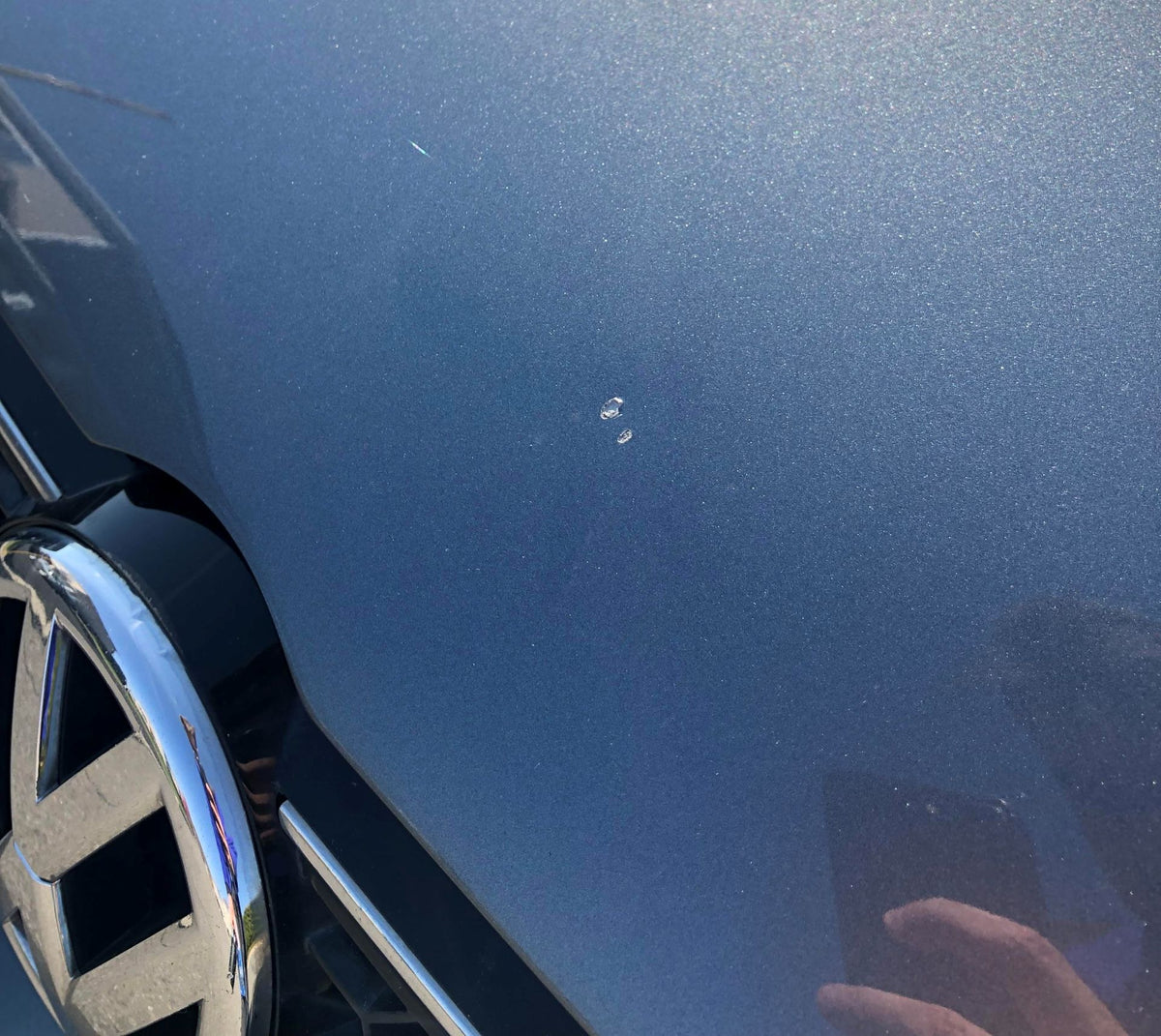 Autolak voor de reparatie